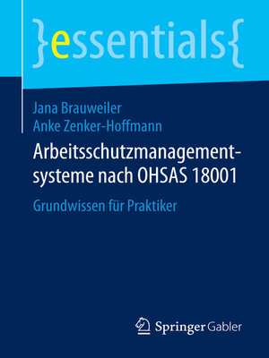 cover image of Arbeitsschutzmanagementsysteme nach OHSAS 18001